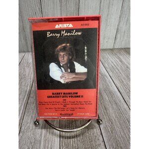 Vintage Barry Manilow Greatest Hits Volume II Cassette Tape 1983